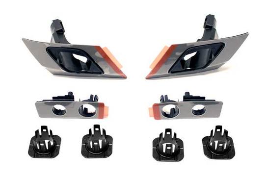 BMW Park Assist Sensor Bracket Set - Front 51118066228